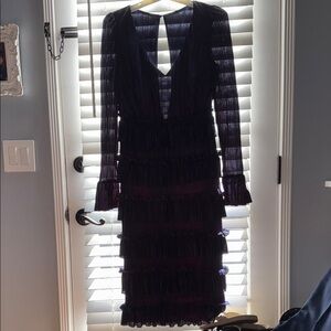 Elegant navy blue Dress